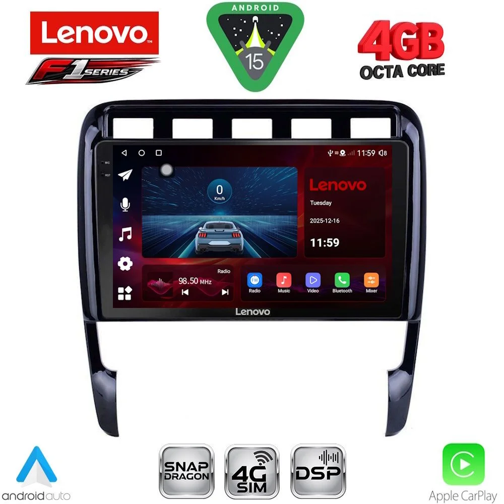 Φωτογραφία προϊόντος: LENOVO SSQ 9535_CPA (9inc) MULTIMEDIA TABLET for PORSCHE CAYENNE mod. 2002-2011