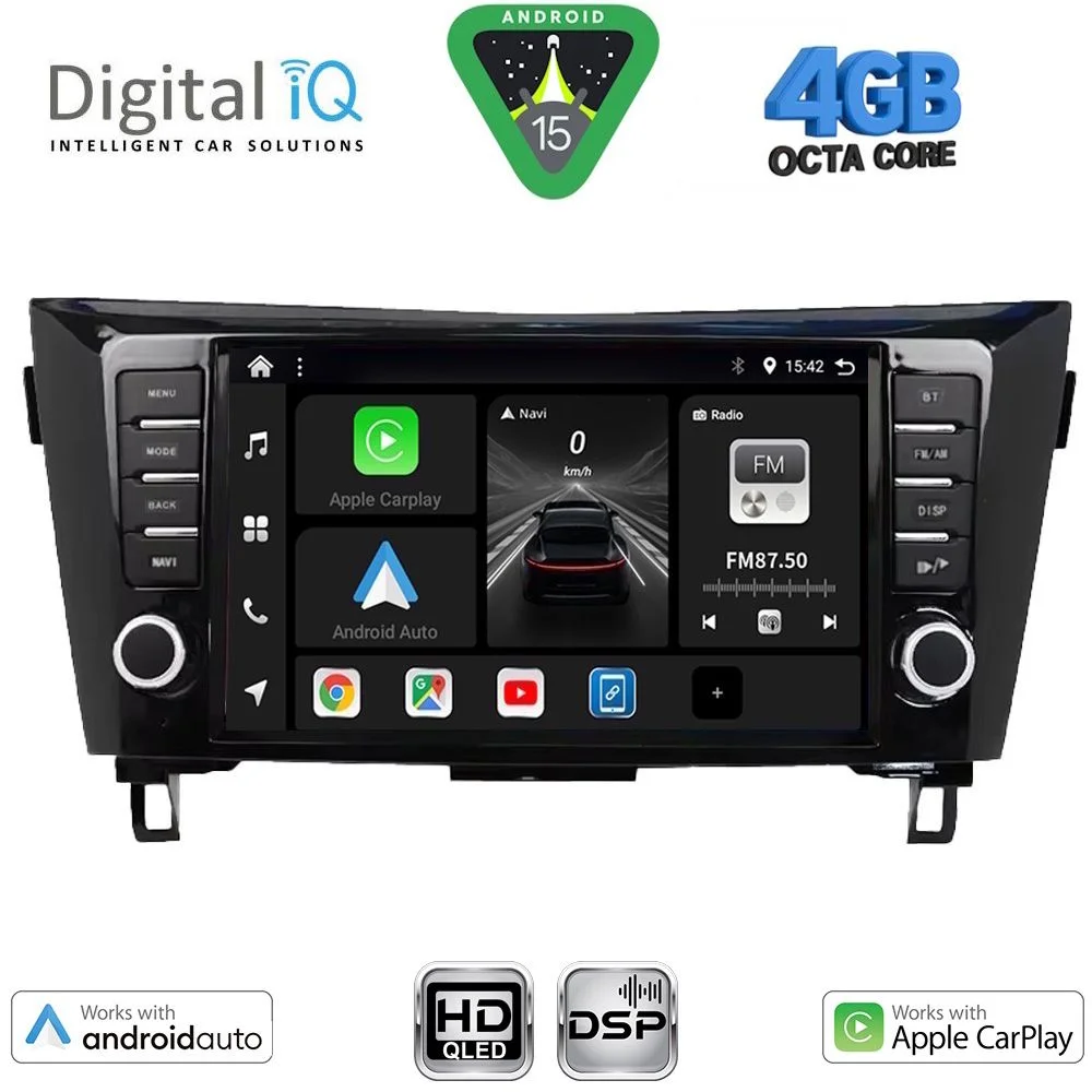 Φωτογραφία προϊόντος: DIGITAL IQ BXF 16467_CPAA (9inc) MULTIMEDIA TABLET for NISSAN QASHQAI - XTRAIL mod. 2014-2021