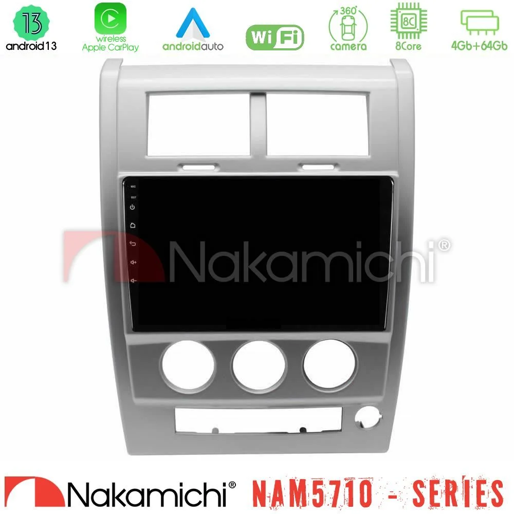 Φωτογραφία προϊόντος: Nakamichi NAM5710 Series 8Core Android13 4+64GB Jeep Cherokee (KK) 2008-2012 Navigation Multimedia Tablet 10