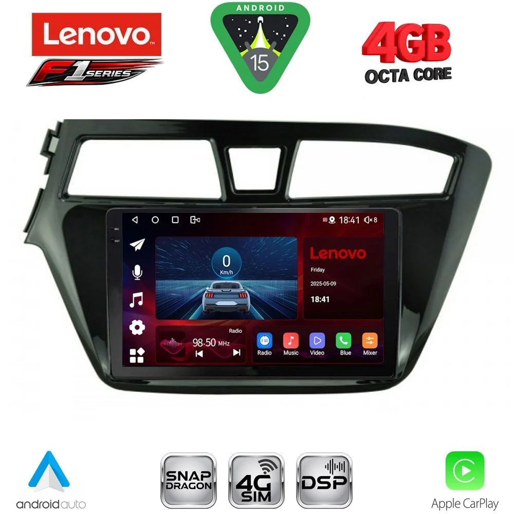 Φωτογραφία προϊόντος: LENOVO SSQ 9229_CPA (9inc) MULTIMEDIA TABLET for HYUNDAI i20 mod. 2014-2018
