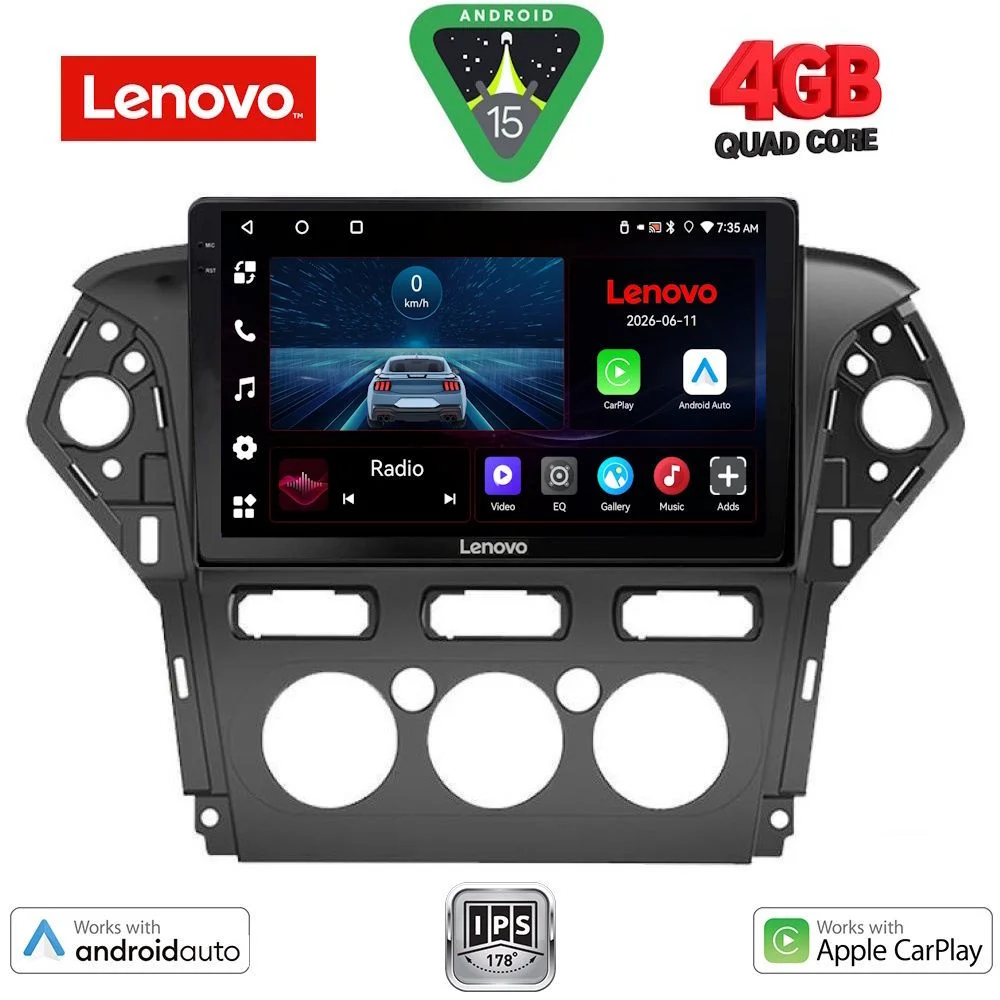 Φωτογραφία προϊόντος: LENOVO LVE 8163_CPAA A/C (10inc) MULTIMEDIA TABLET for FORD MONDEO mod. 2011-2013