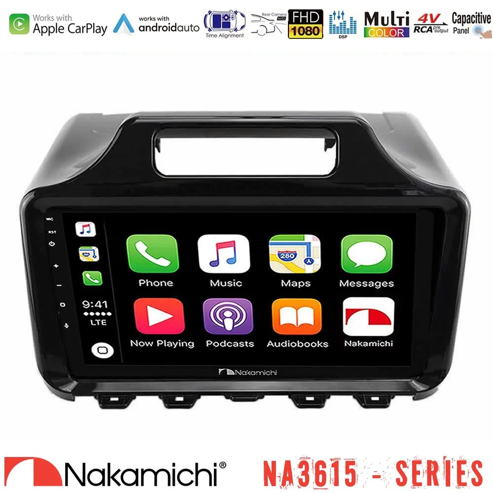 Φωτογραφία προϊόντος: Nakamichi NA3615 Series Με Wireless Carplay & Android Auto Toyota iQ 2008 – 2015 Media Station Tablet 9