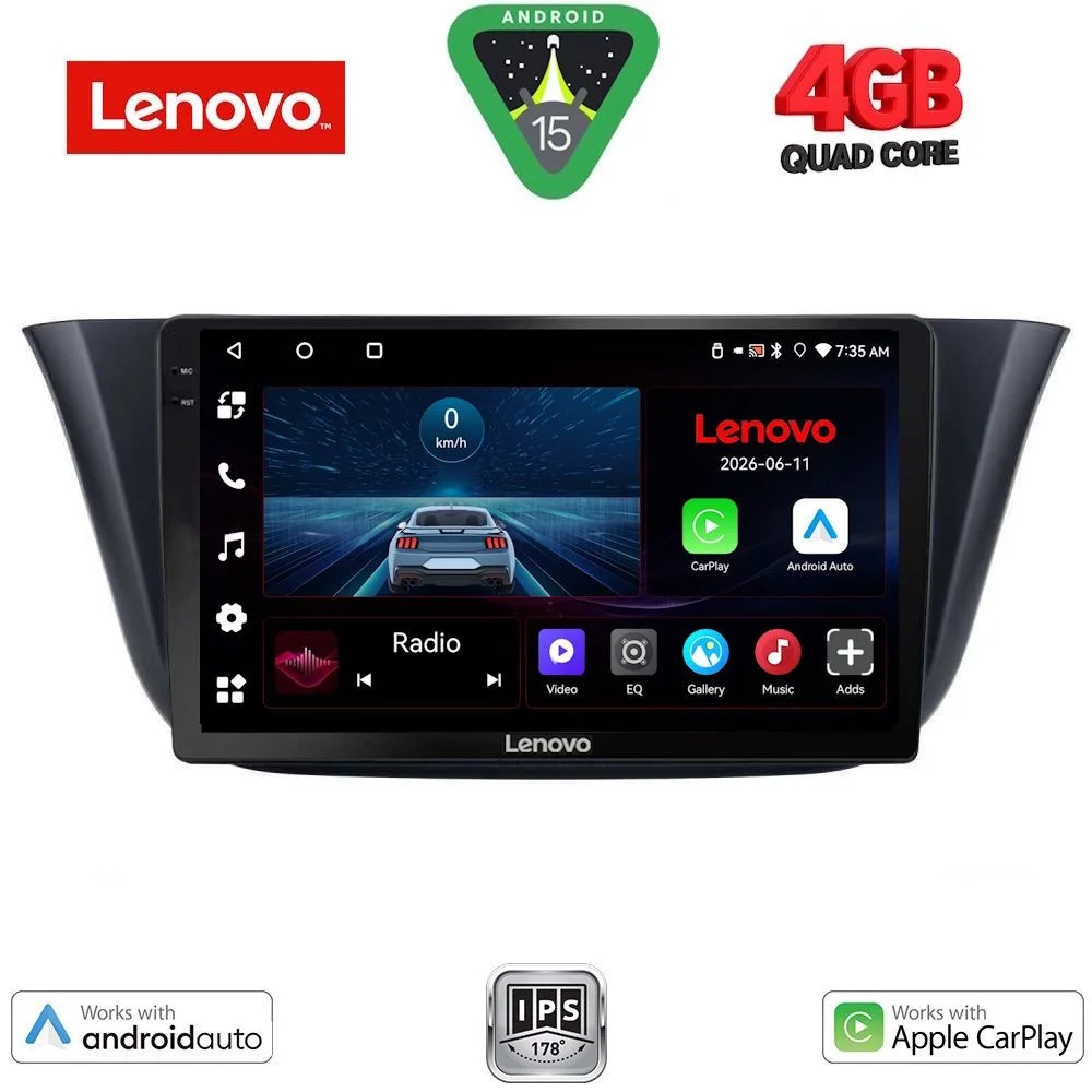 Φωτογραφία προϊόντος: LENOVO LVE 8265_CPAA (9inc) MULTIMEDIA TABLET for IVECO DAILY mod. 2014-2024