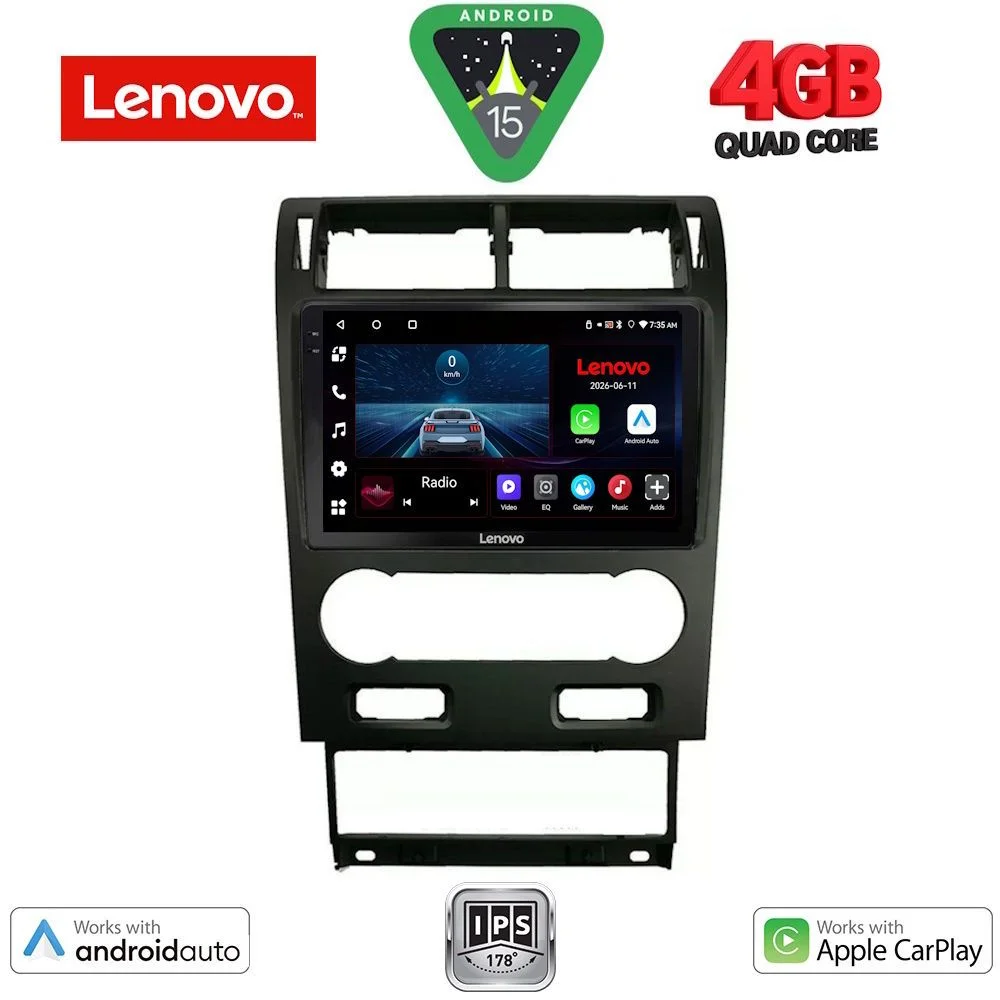 Φωτογραφία προϊόντος: LENOVO LVE 8161A_CPAA (9inc) MULTIMEDIA TABLET for FORD MONDEO mod. 2003-2006
