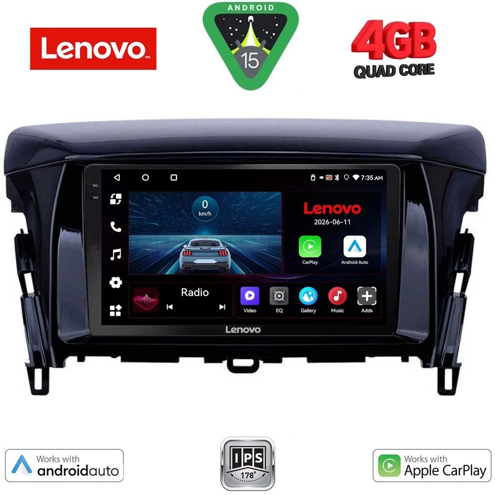 Φωτογραφία προϊόντος: LENOVO LVE 8432_CPAA (9inc) MULTIMEDIA TABLET for MITSUBISHI ECLIPSE CROSS mod. 2018-2026
