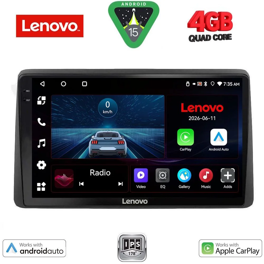 Φωτογραφία προϊόντος: LENOVO LVE 8453_CPAA (10inc) MULTIMEDIA TABLET for NISSAN JUKE mod. 2021-2026