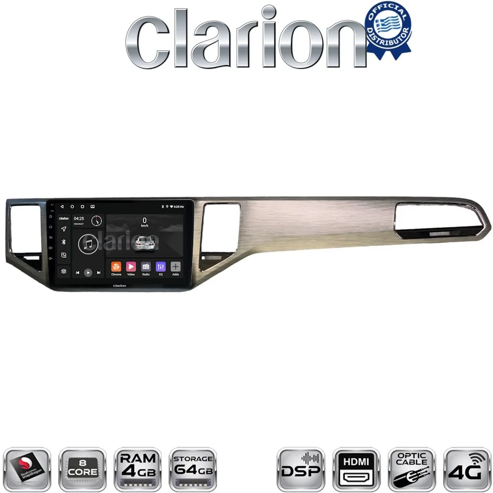 Φωτογραφία προϊόντος: Clarion OEM για VW Golf Sportvan 2013 > με 8Core 4GB/64GB και 2Κ οθόνη