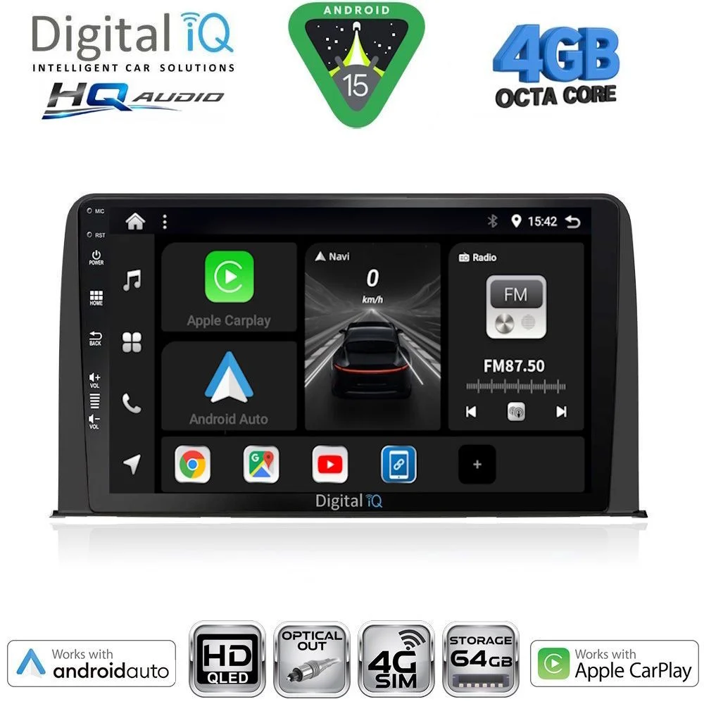 Φωτογραφία προϊόντος: DIGITAL IQ BXK 19199_CPAA (10inc) MULTIMEDIA TABLET for HONDA CRV mod. 2017-2023