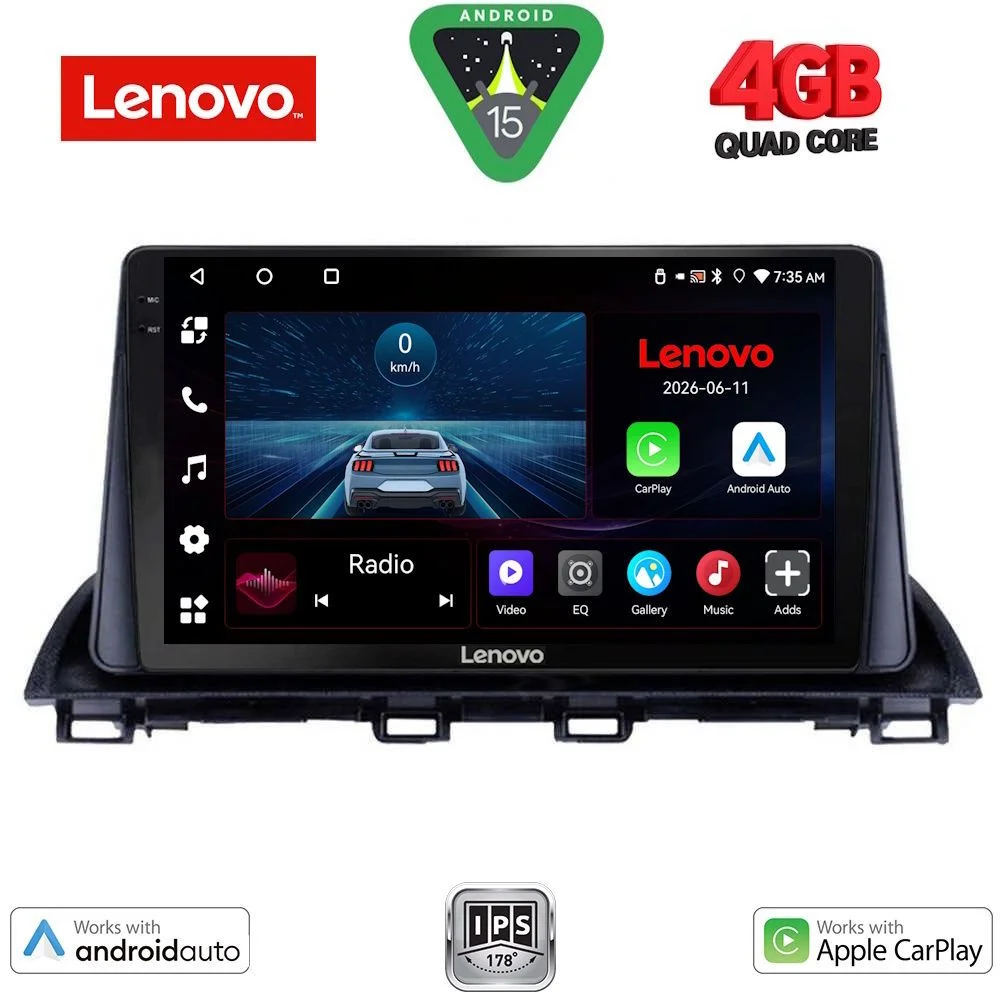 Φωτογραφία προϊόντος: LENOVO LVE 8367_CPAA (9inc) MULTIMEDIA TABLET for MAZDA 3 mod. 2014-2019