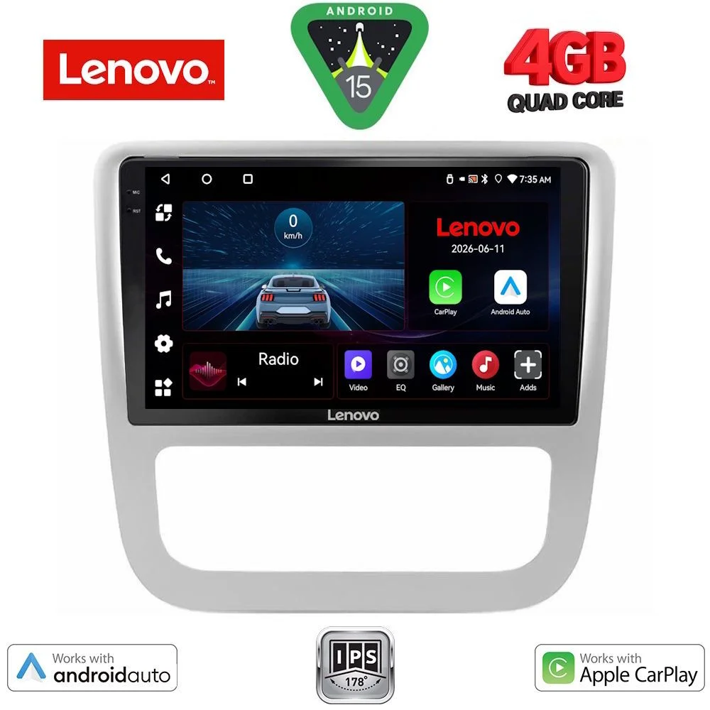 Φωτογραφία προϊόντος: LENOVO LVE 8751_CPAA CLIMA (9inc) MULTIMEDIA TABLET for VW EOS mod. 2006> - SCIROCCO mod. 2011-2014