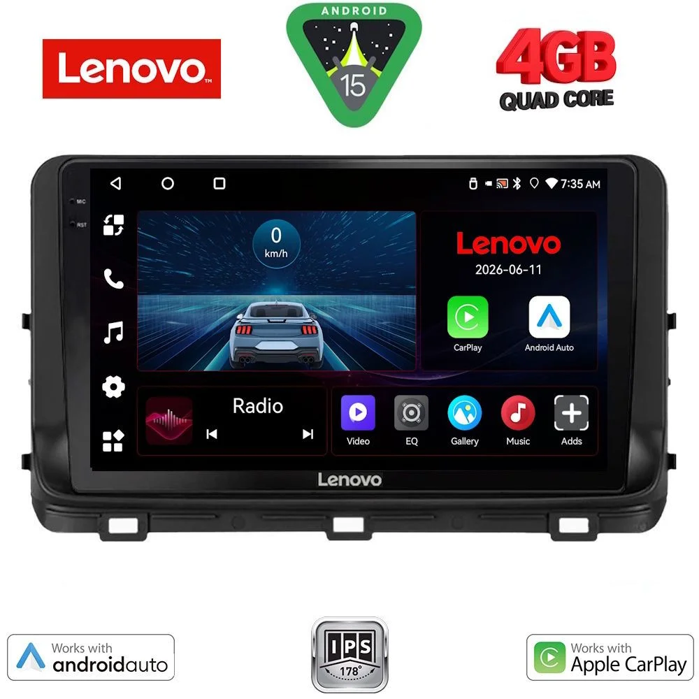 Φωτογραφία προϊόντος: LENOVO LVE 8303_CPAA (10inc) MULTIMEDIA TABLET for KIA CEED - XCEED mod. 2018-2022