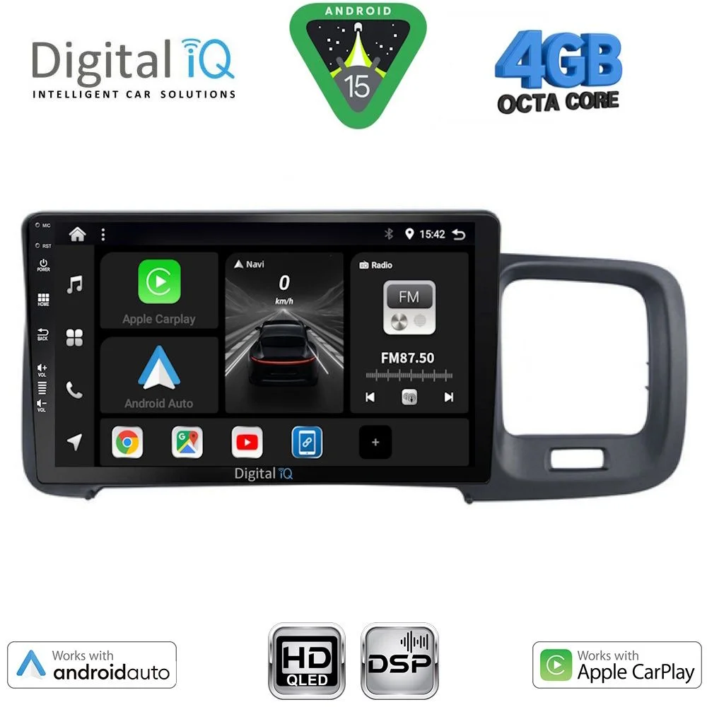 Φωτογραφία προϊόντος: DIGITAL IQ BXF 16785_CPAA (9inc) MULTIMEDIA TABLET for VOLVO S60 mod. 2010-2018