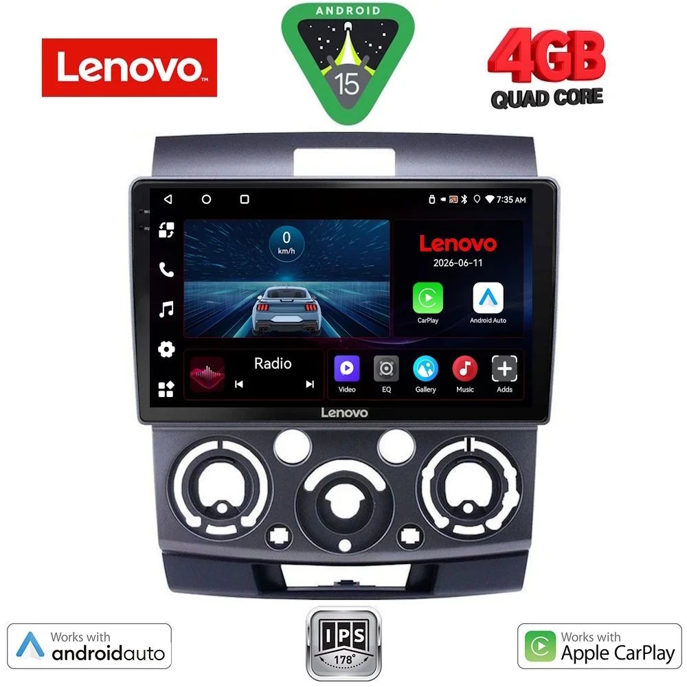 Φωτογραφία προϊόντος: LENOVO LVE 8170_CPAA (9inc) MULTIMEDIA TABLET for FORD RANGER | MAZDA BT50 mod. 2006-2011