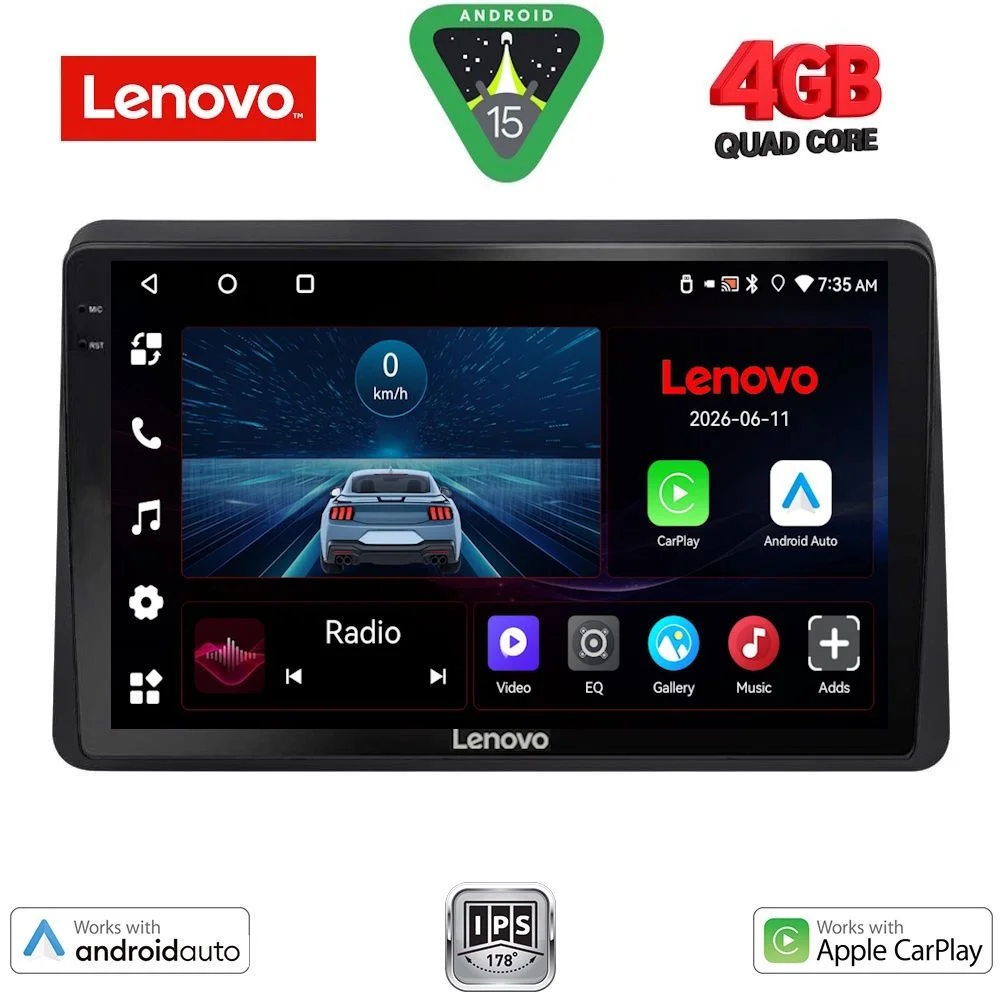 Φωτογραφία προϊόντος: LENOVO LVE 8553_CPAA (10inc) MULTIMEDIA TABLET for NISSAN NV400 – OPEL MOVANO – RENAULT MASTER mod. 2020-2026
