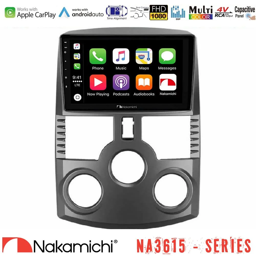 Φωτογραφία προϊόντος: Nakamichi NA3615 Series Με Wireless Carplay & Android Auto Daihatsu Terios Media Station Tablet 9