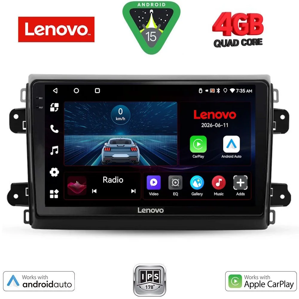 Φωτογραφία προϊόντος: LENOVO LVE 8143_CPAA (9inc) MULTIMEDIA TABLET for FIAT DUCATO mod. 2021-2026