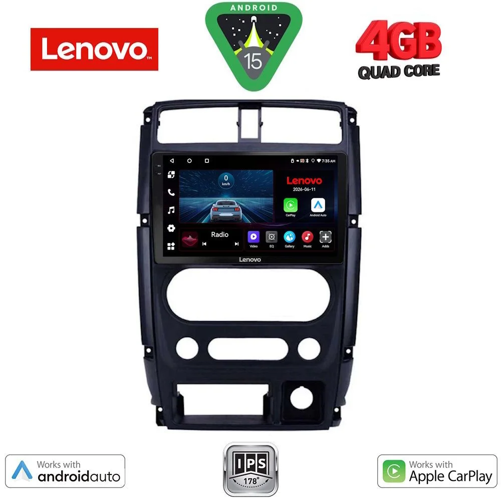 Φωτογραφία προϊόντος: LENOVO LVE 8678_CPAA (9inc) MULTIMEDIA TABLET for SUZUKI JIMNY mod. 2007-2017