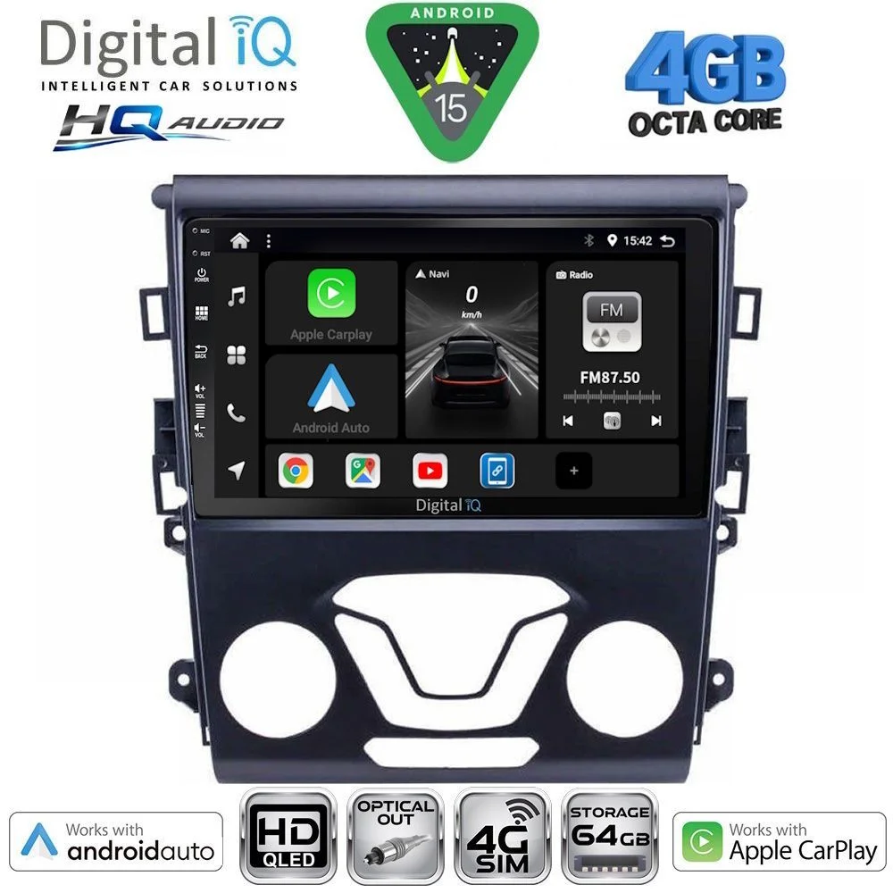 Φωτογραφία προϊόντος: DIGITAL IQ BXK 19164_CPAA A/C (9inc) MULTIMEDIA TABLET for FORD MONDEO mod. 2014-2023