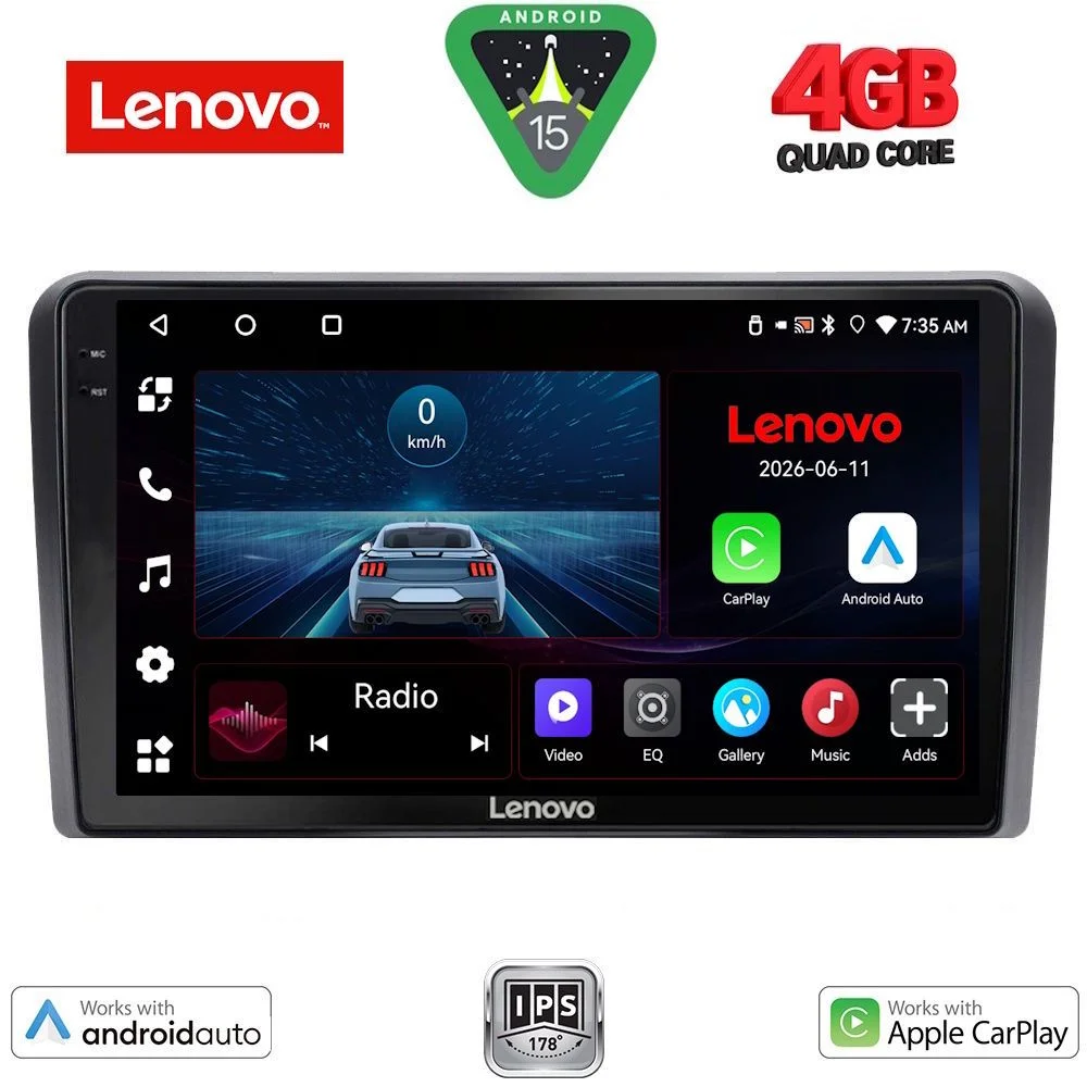 Φωτογραφία προϊόντος: LENOVO LVE 8168SQ_CPAA (10inc) MULTIMEDIA TABLET for FORD mod. 2004-2007