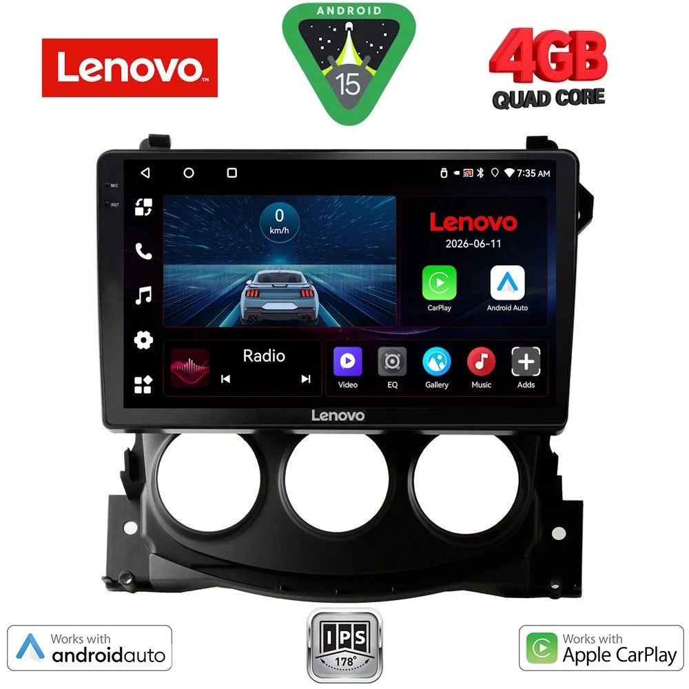Φωτογραφία προϊόντος: LENOVO LVE 8479_CPAA (9inc) MULTIMEDIA TABLET for NISSAN 370Z mod. 2009-2012