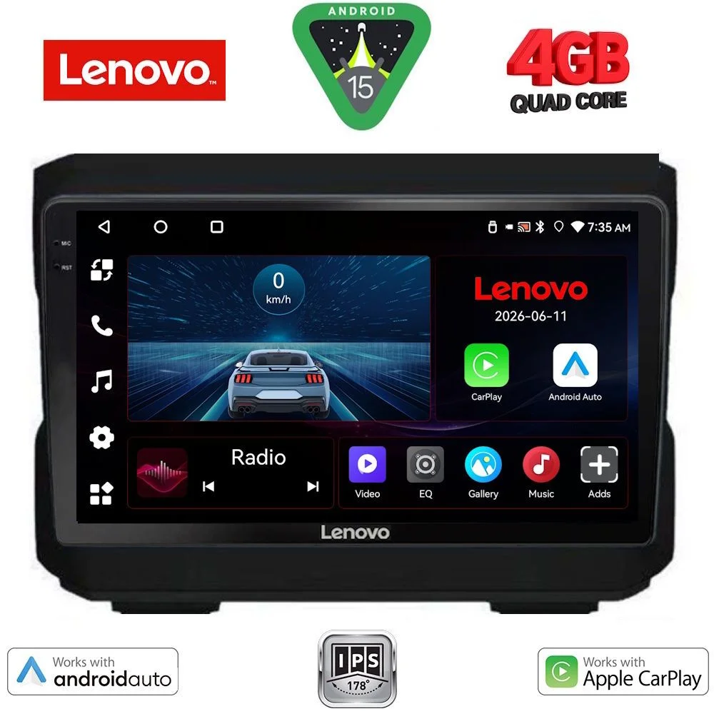 Φωτογραφία προϊόντος: LENOVO LVE 8272_CPAA (10inc) MULTIMEDIA TABLET for JEEP mod. 2007-2014 - DODGE mod. 2007-2014