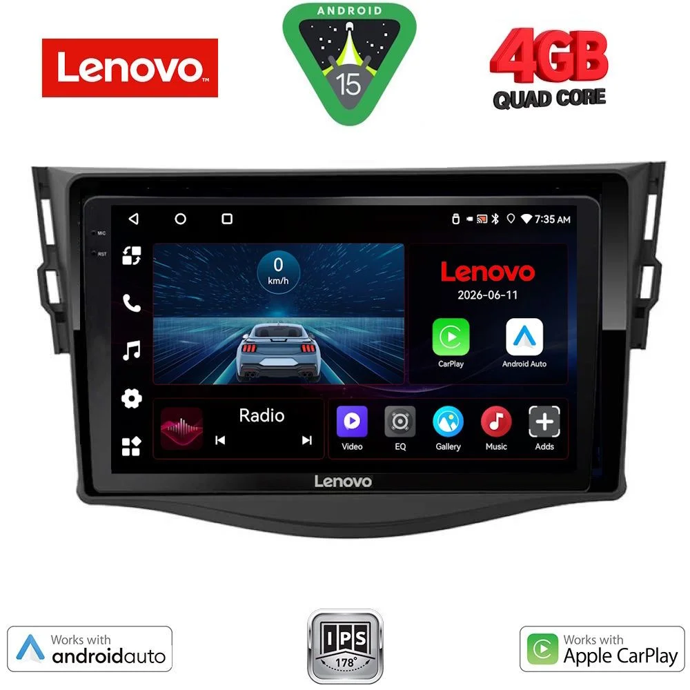 Φωτογραφία προϊόντος: LENOVO LVE 8731_CPAA (9inc) MULTIMEDIA TABLET for TOYOTA RAV 4 mod. 2006-2012