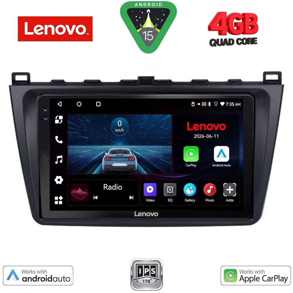 Φωτογραφία προϊόντος: LENOVO LVE 8377_CPAA (9inc) MULTIMEDIA TABLET for MAZDA 6 mod. 2008-2012
