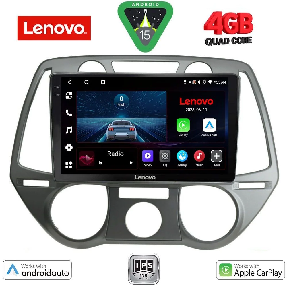 Φωτογραφία προϊόντος: LENOVO LVE 8228_CPAA A/C (9inc) MULTIMEDIA TABLET for HYUNDAI i20 mod. 2008-2012