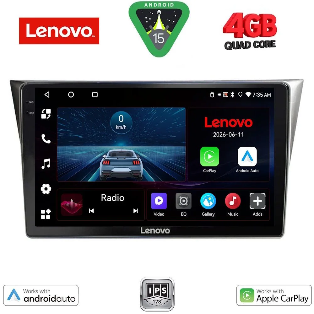 Φωτογραφία προϊόντος: LENOVO LVE 8659_CPAA (9inc) MULTIMEDIA TABLET for SUBARU IMPREZA mod. 2002-2008