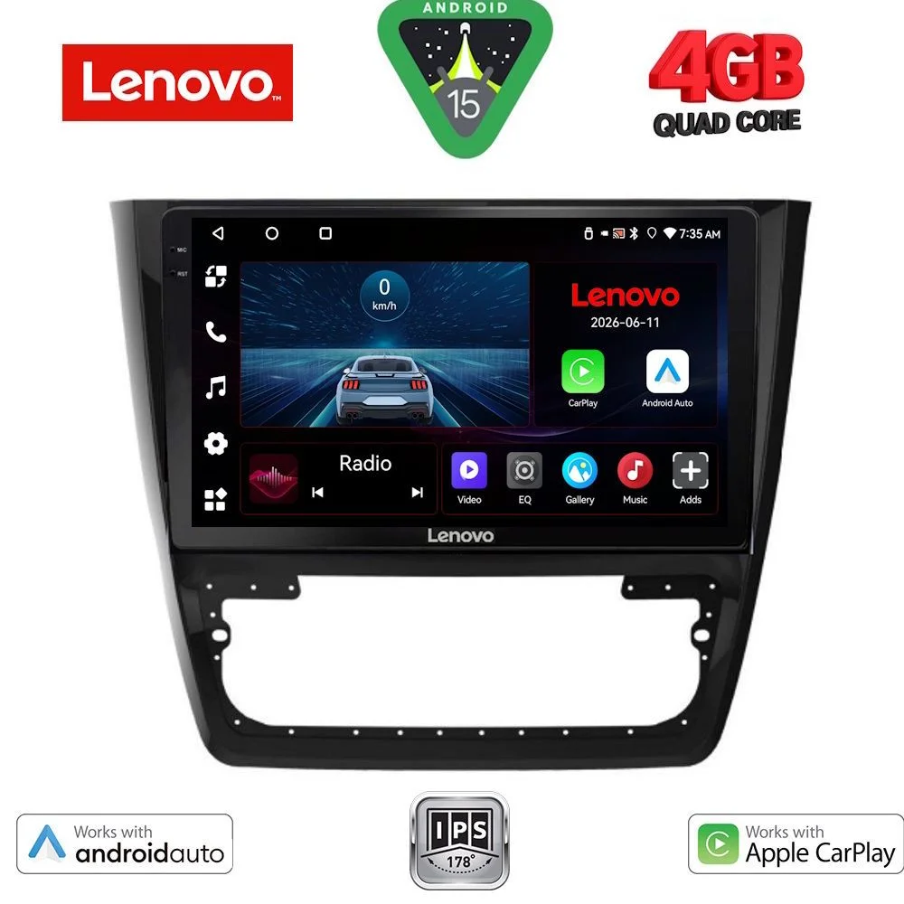 Φωτογραφία προϊόντος: LENOVO LVE 8610_CPAA (10inc) MULTIMEDIA TABLET for SKODA YETI mod. 2014-2018
