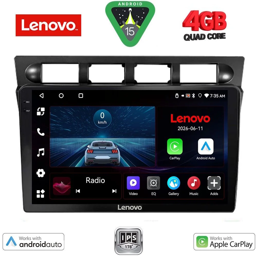 Φωτογραφία προϊόντος: LENOVO LVE 8306_CPAA (9inc) MULTIMEDIA TABLET for KIA PICANTO mod. 2004-2008
