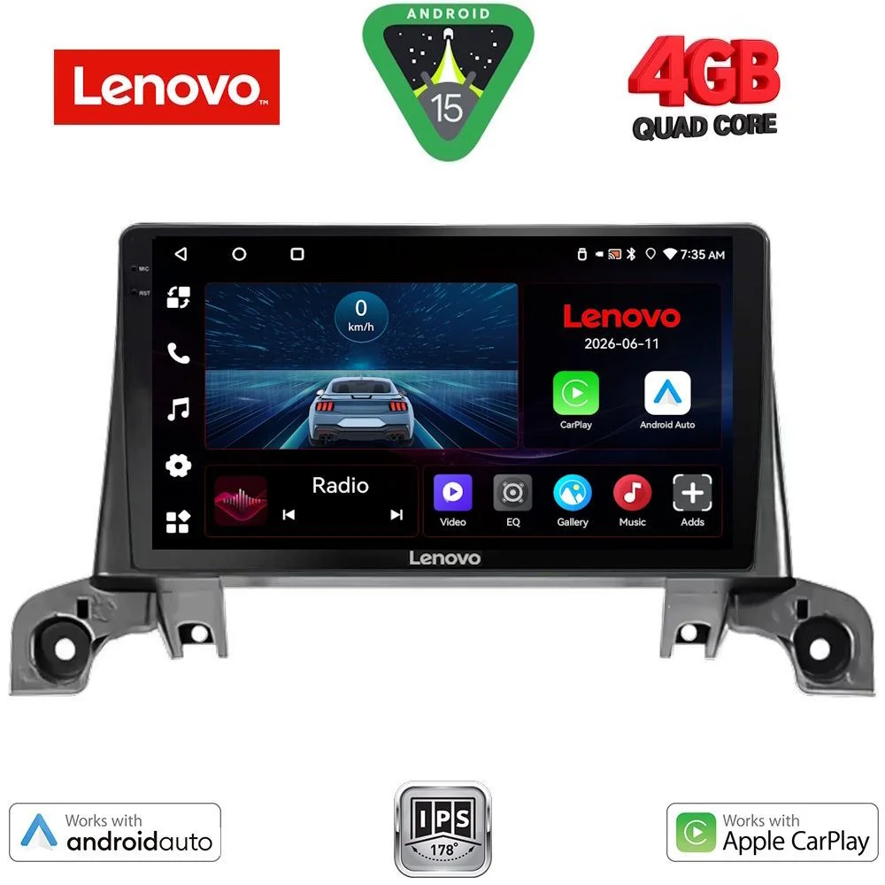 Φωτογραφία προϊόντος: LENOVO LVE 8519_GPS (9inc) MULTIMEDIA TABLET for PEUGEOT 3008 - 5008 mod. 2016-2024