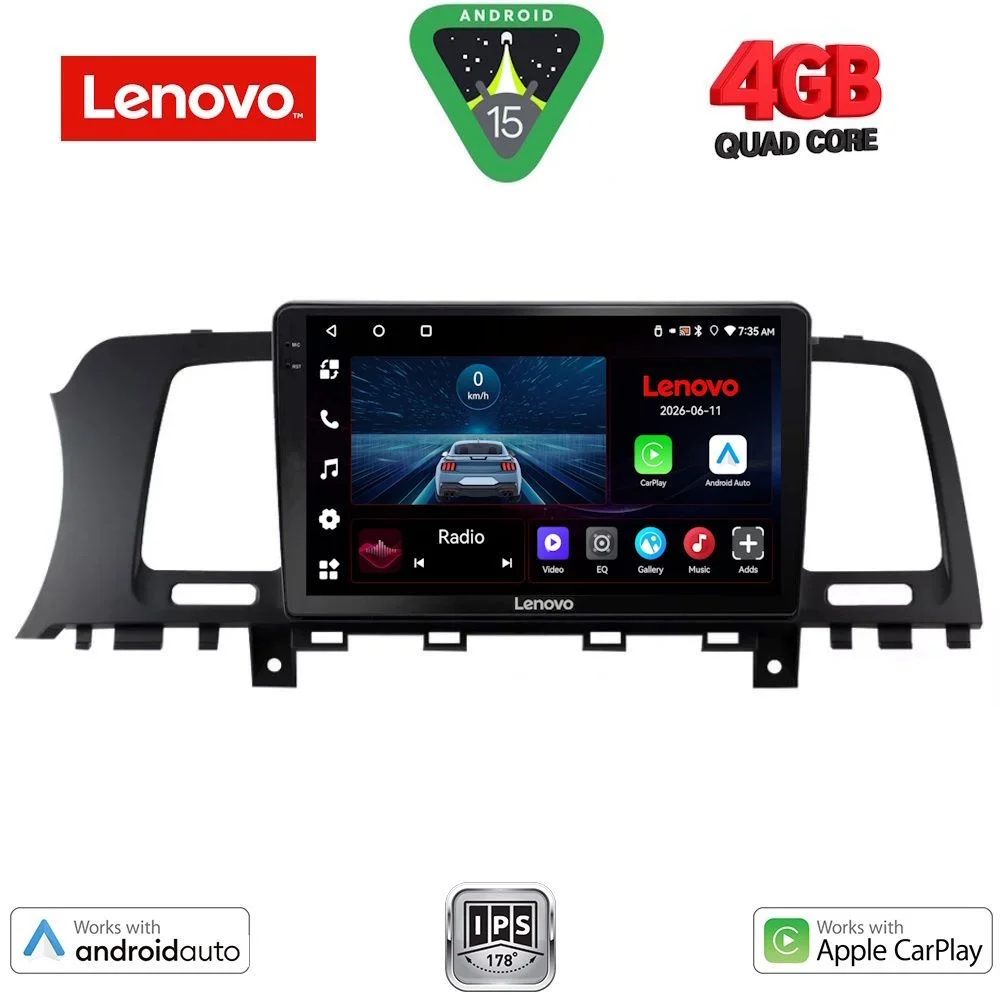 Φωτογραφία προϊόντος: LENOVO LVE 8462_CPAA (9inc) MULTIMEDIA TABLET for NISSAN MURANO mod. 2007-2014