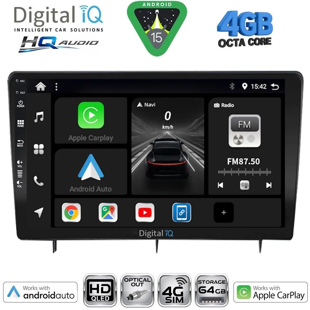 Φωτογραφία προϊόντος: DIGITAL IQ BXK 19192_CPAA (10inc) MULTIMEDIA TABLET for HONDA CIVIC mod. 2022-2026