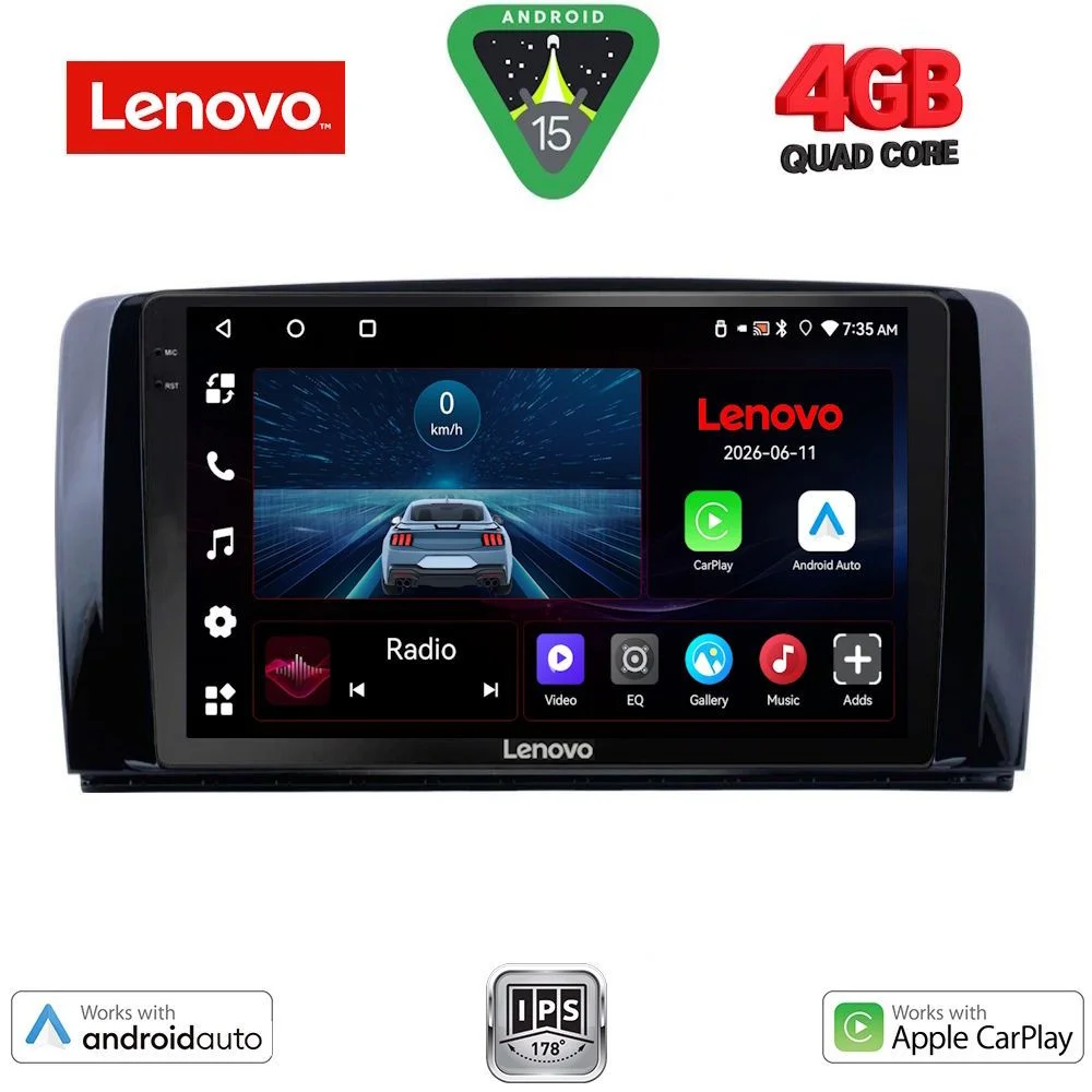 Φωτογραφία προϊόντος: LENOVO LVE 8422_CPAA (9inc) MULTIMEDIA TABLET for MERCEDES R (W251) mod. 2006-2015