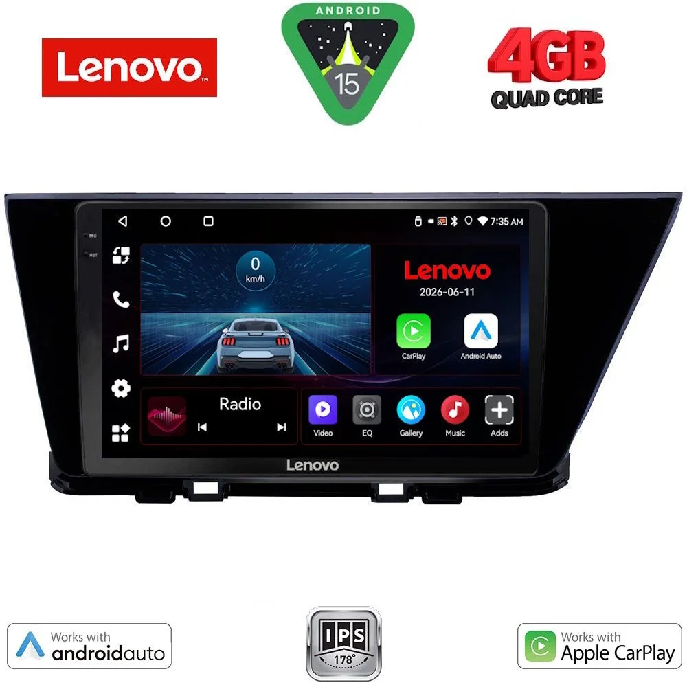 Φωτογραφία προϊόντος: LENOVO LVE 8305_CPAA (9inc) MULTIMEDIA TABLET for KIA NIRO mod. 2017-2021
