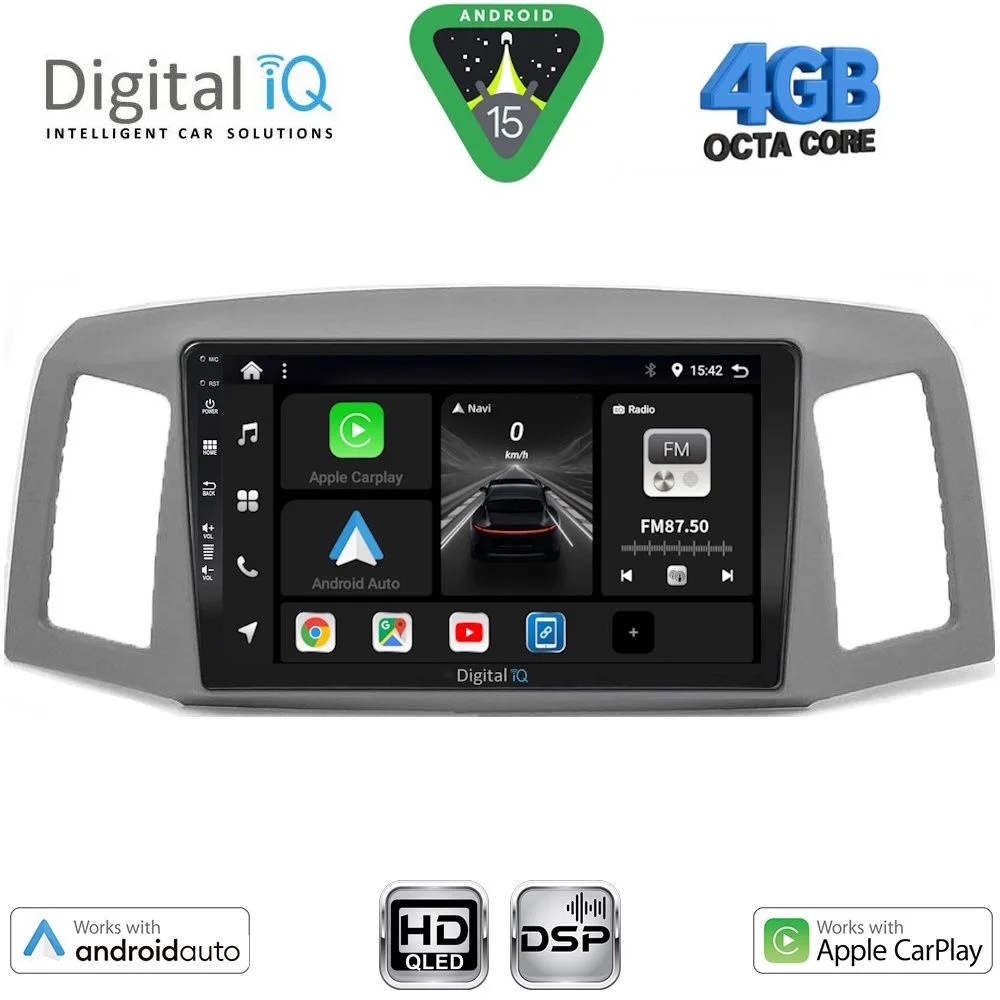 Φωτογραφία προϊόντος: DIGITAL IQ BXF 16281_CPAA (10inc) MULTIMEDIA TABLET for JEEP GRAND CHEROKEE mod. 2005-2007