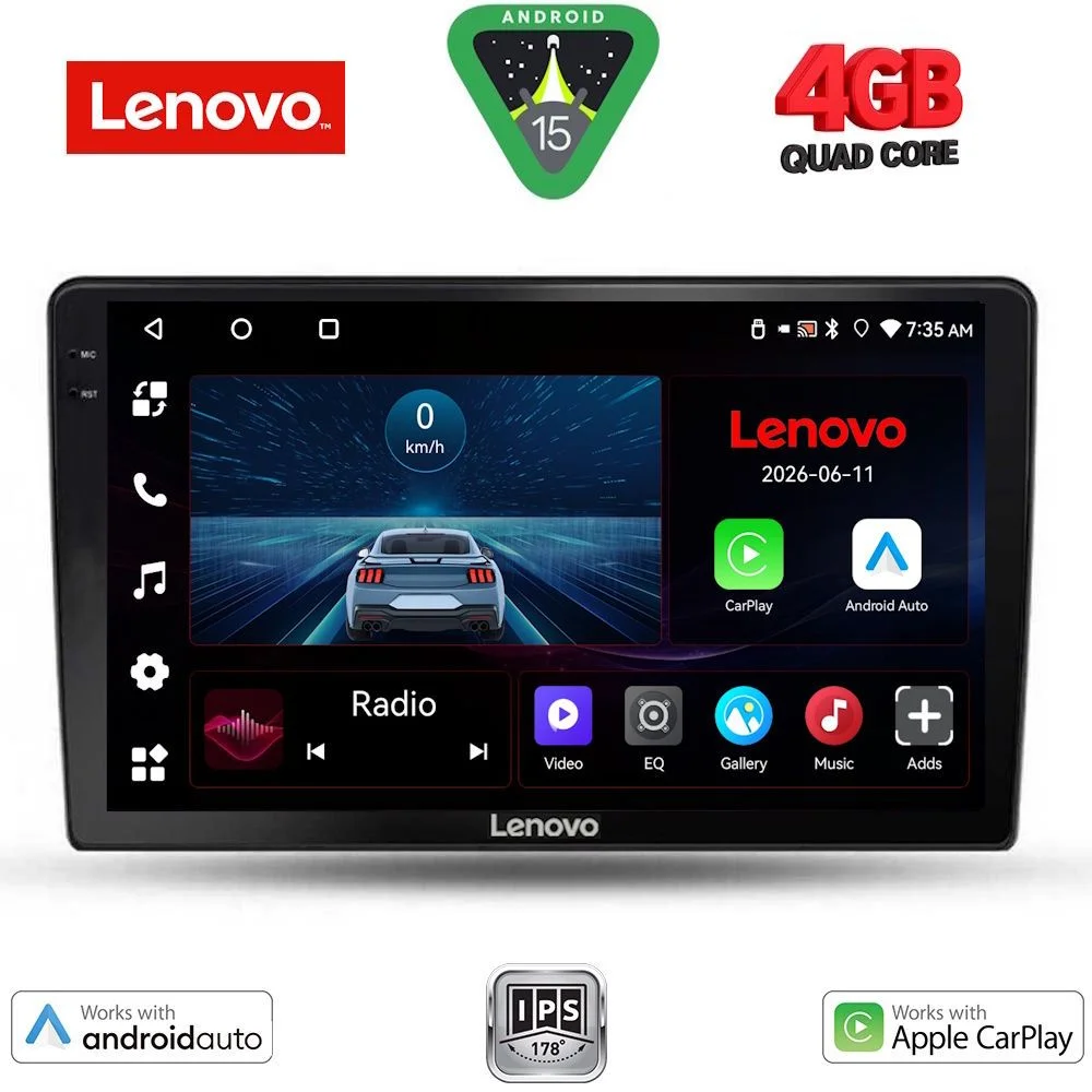 Φωτογραφία προϊόντος: LENOVO LVE 8656_CPAA (9inc) MULTIMEDIA TABLET for SSANGYONG REXTON mod. 2002-2006