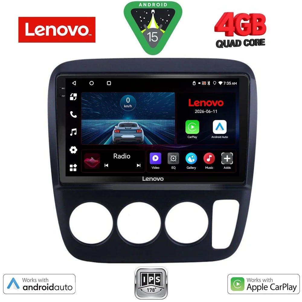 Φωτογραφία προϊόντος: LENOVO LVE 8196_CPAA A/C (9inc) MULTIMEDIA TABLET for HONDA CRV mod. 1996-2006