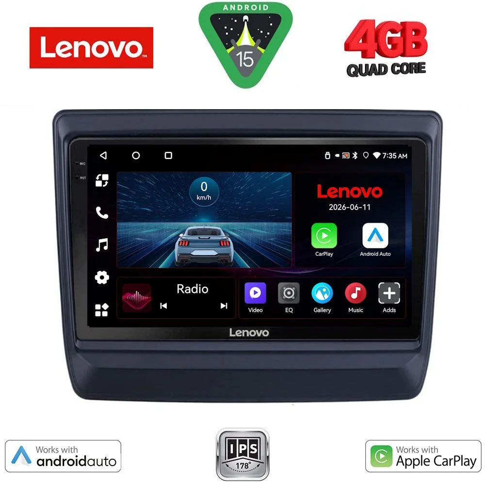Φωτογραφία προϊόντος: LENOVO LVE 8256_CPAA (9inc) MULTIMEDIA TABLET for ISUZU DMAX mod. 2020-2026