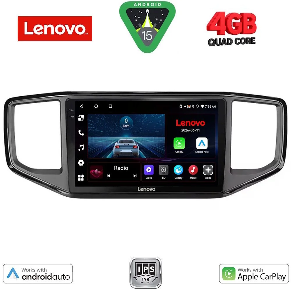 Φωτογραφία προϊόντος: LENOVO LVE 8754_CPAA (9inc) MULTIMEDIA TABLET for VW AMAROK mod. 2017-2022