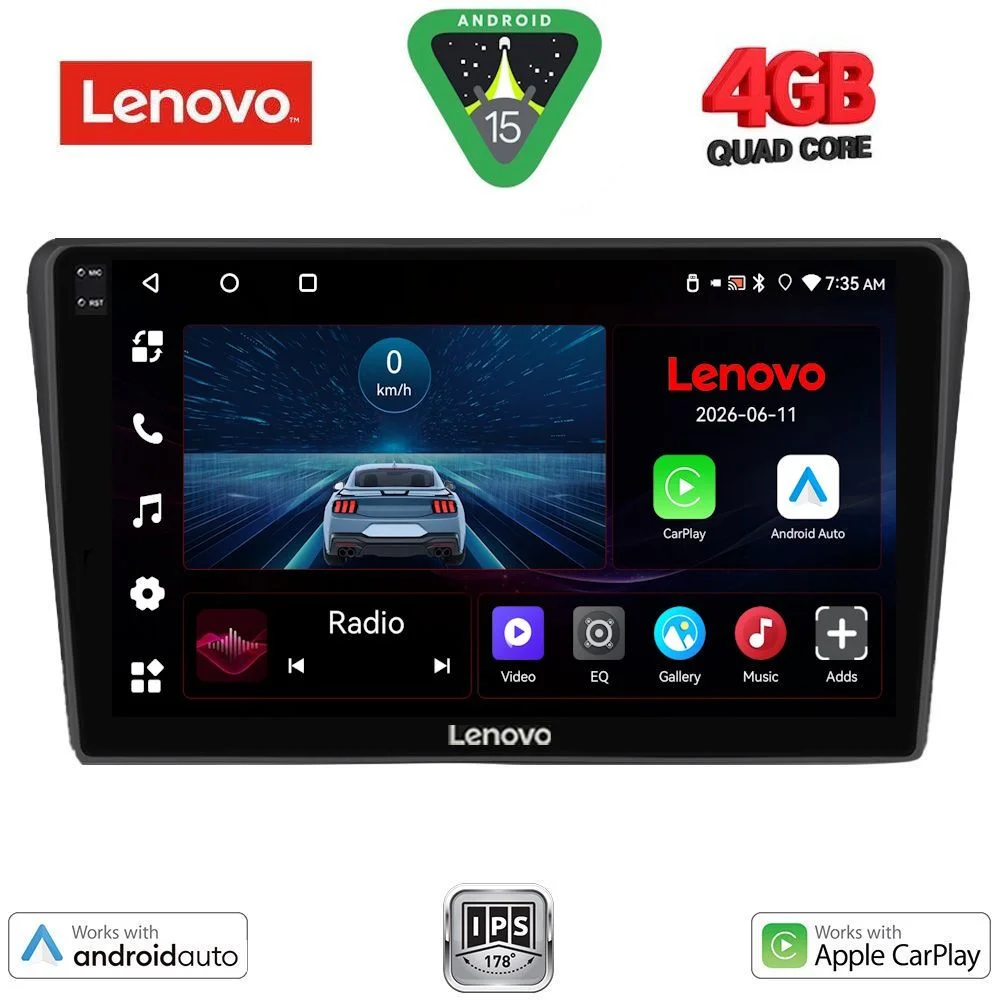 Φωτογραφία προϊόντος: LENOVO LVE 8704BL_CPAA (9inc) MULTIMEDIA TABLET for TOYOTA AVENSIS (T25) mod. 2003-2009 (BLACK)