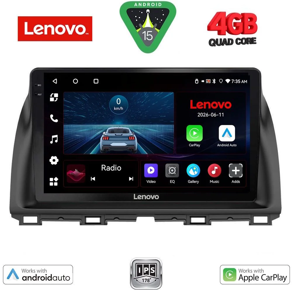 Φωτογραφία προϊόντος: LENOVO LVE 8380_CPAA (10inc) MULTIMEDIA TABLET for MAZDA CX5 mod. 2013-2017