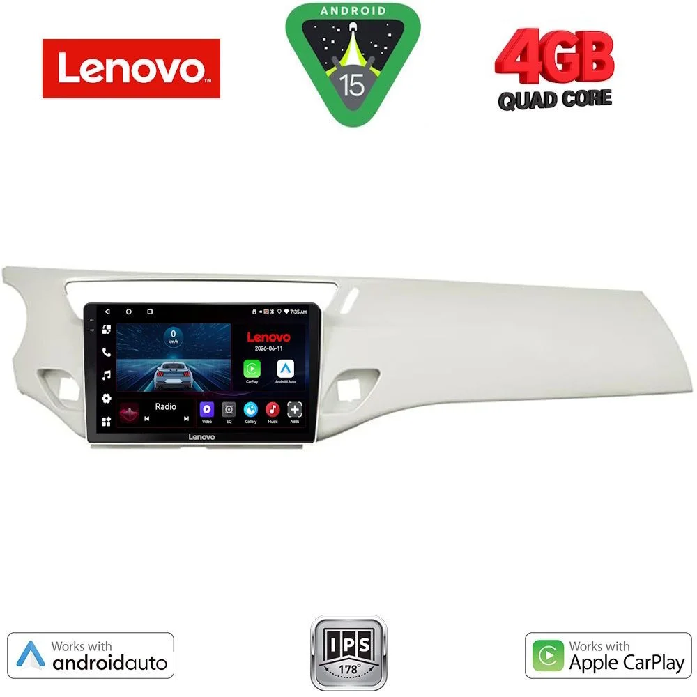 Φωτογραφία προϊόντος: LENOVO LVE 8092BL_CPAA (9inc) MULTIMEDIA TABLET for CITROEN C3 - DS3 mod. 2009-2016 (BLACK)