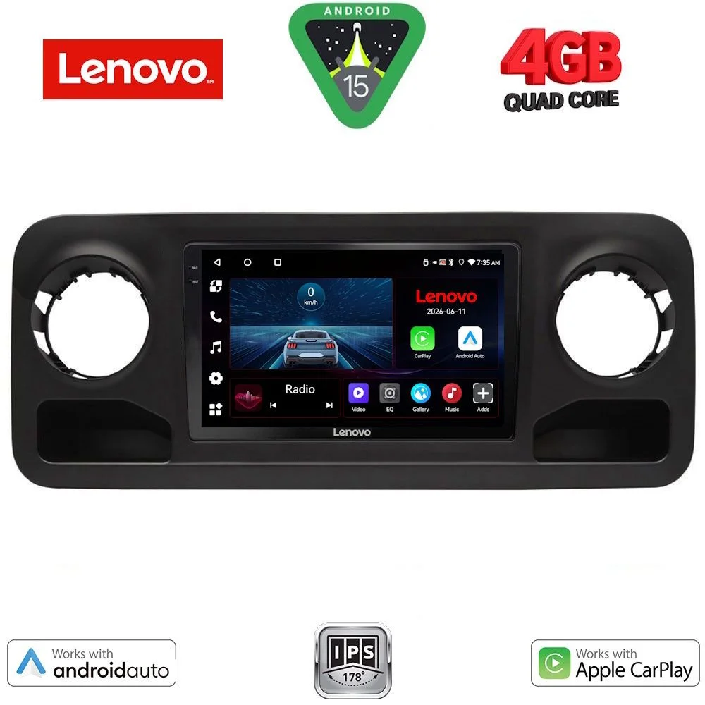 Φωτογραφία προϊόντος: LENOVO LVE 8424_CPAA (10inc) MULTIMEDIA TABLET for MERCEDES SPRINTER mod. 2018-2026