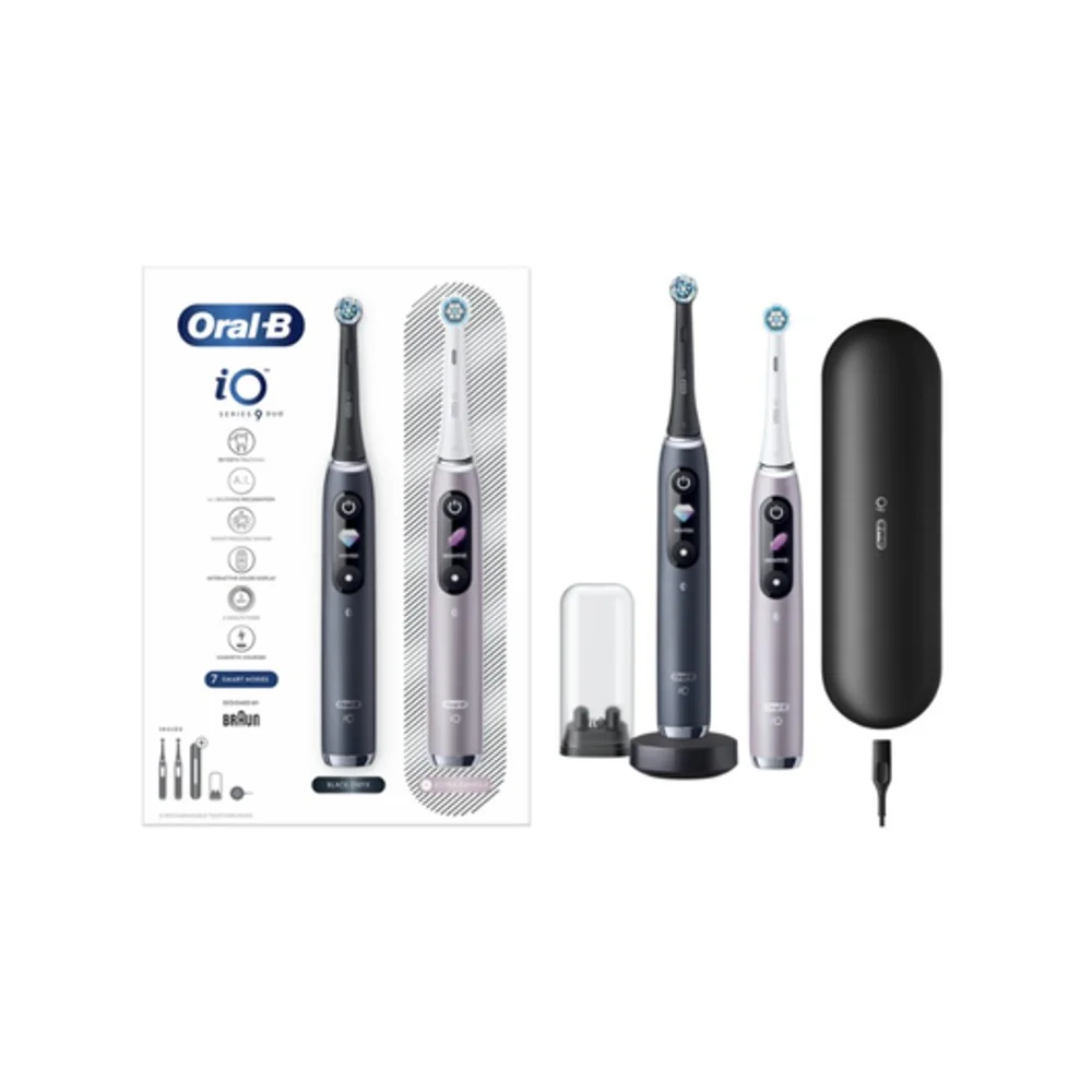Φωτογραφία προϊόντος: ORAL B iO Series 9 Duo Black Onyx & Rose Ηλεκτρική Οδοντόβουρτσα