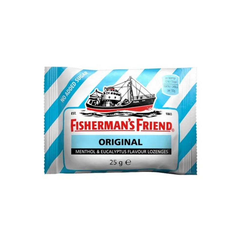 Φωτογραφία προϊόντος: FISHERMAN'S FRIEND Original 25g - Μινθόλη & Ευκαλυπτος (Χωρίς Ζάχαρη)
