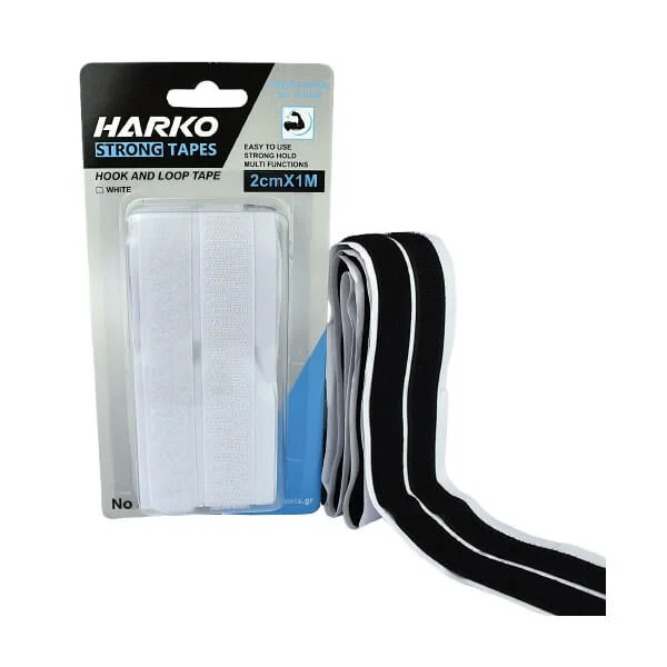 Φωτογραφία προϊόντος: HARKO 012258 Ταινία Χράτς Velcro Μαύρη Αρσενικό - Θυληκό 1m X 2cm