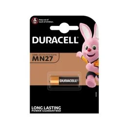 Φωτογραφία προϊόντος: Μπαταρία Αλκαλική Security Duracell 12V size A27/27A/CA22/EL812/EL812/G27A/GP27A/L828/MN27 Τεμ. 1
