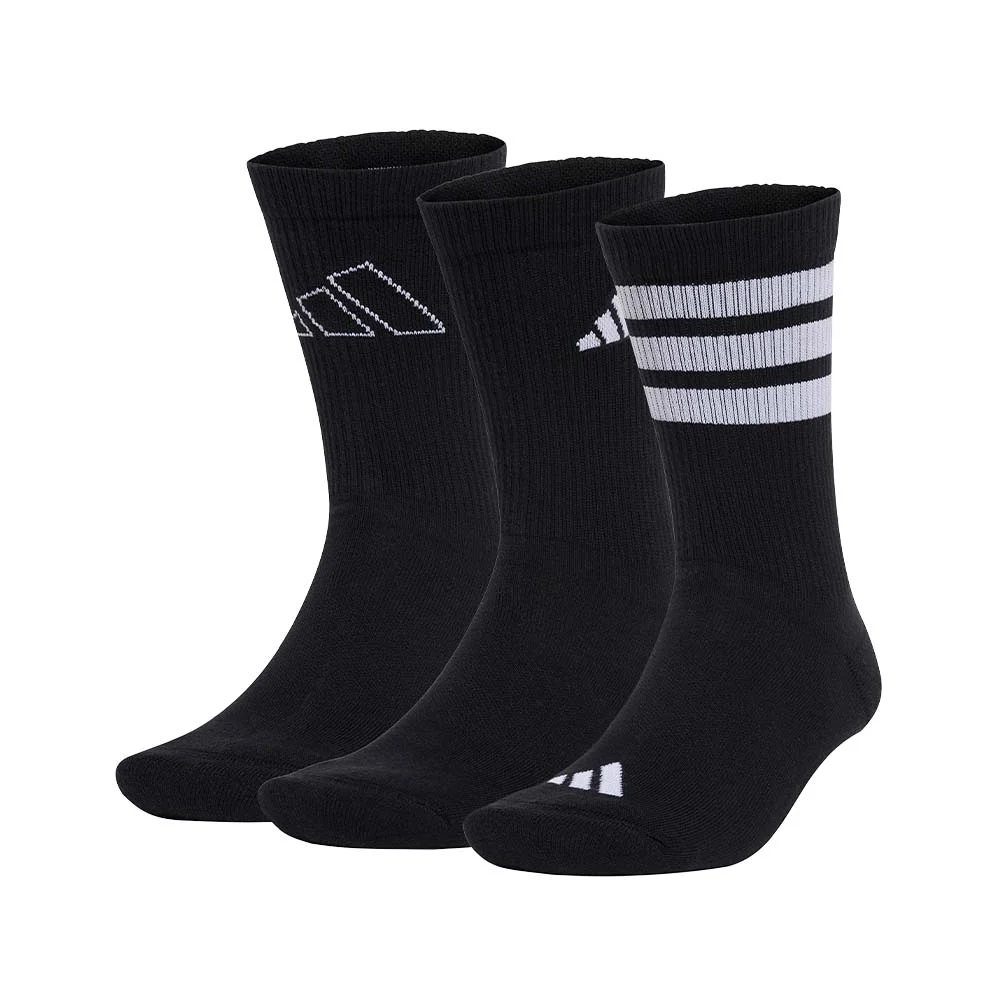 Φωτογραφία προϊόντος: adidas Sportswear Adult Logo Pack 3 Pair Socks Μαύρο JI6315 (adidas Sportswear)